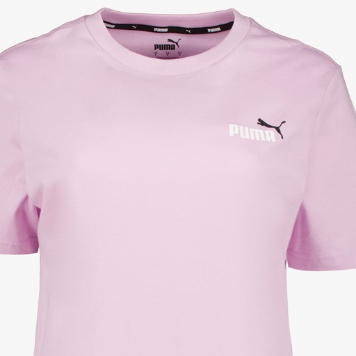 ESS+ Col Small Logo heren T-shirt roze