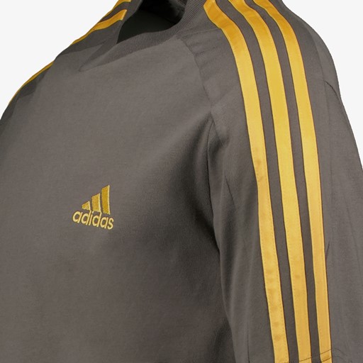 M3S SJ heren T-shirt bruin