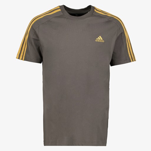 M3S SJ heren T-shirt bruin