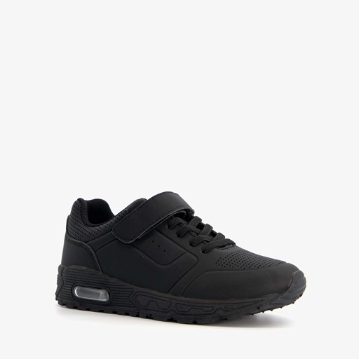 Jongens sneakers zwart met airzool