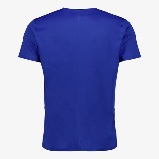 Heren hardloop T-shirt blauw