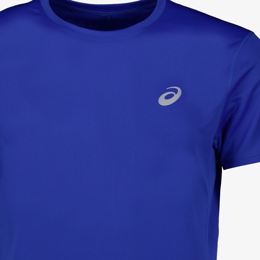 Heren hardloop T-shirt blauw
