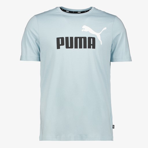 ESS+ 2 Col Logo heren T-shirt lichtblauw