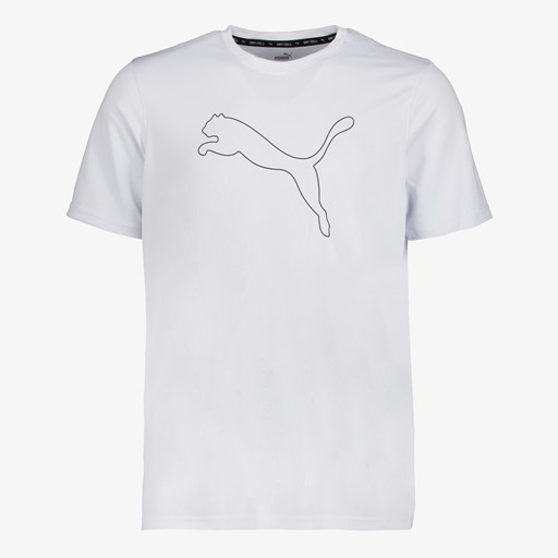 Performance Cat heren sport T-shirt grijs