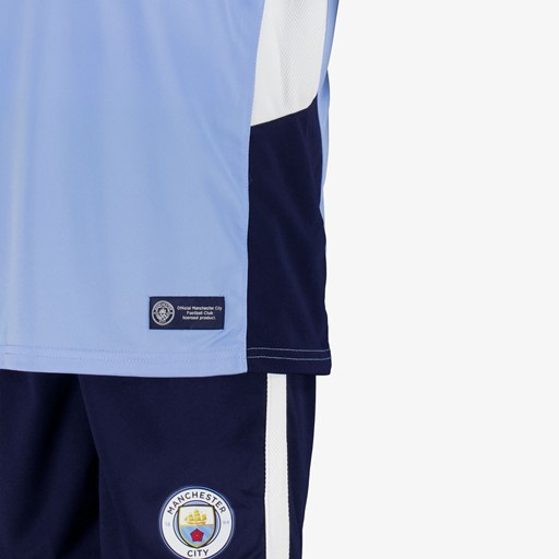 Manchester City tweedelig kinder sport set blauw