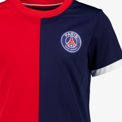 PSG tweedelige kinder sport set blauw rood
