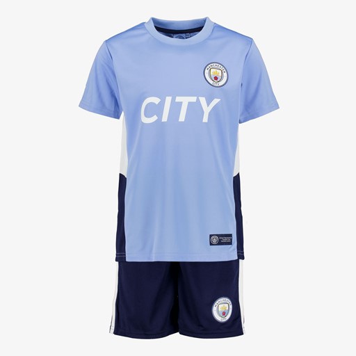 Manchester City tweedelig kinder sport set blauw