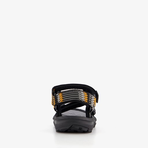 Jongens sandalen zwart geel