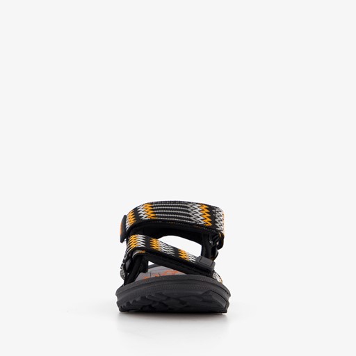 Jongens sandalen zwart geel