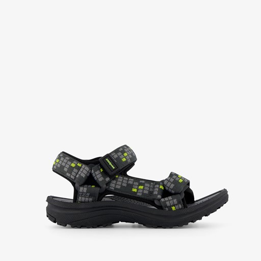 Jongens sandalen zwart groen
