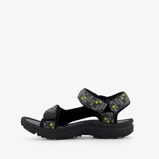Jongens sandalen zwart groen