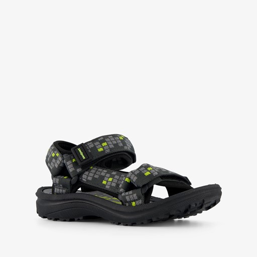 Jongens sandalen zwart groen