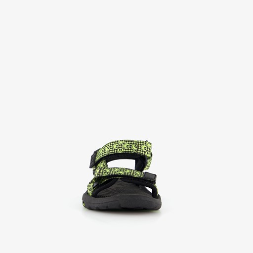 Jongens sandalen zwart geel