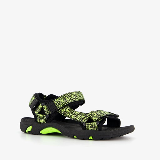 Jongens sandalen zwart geel