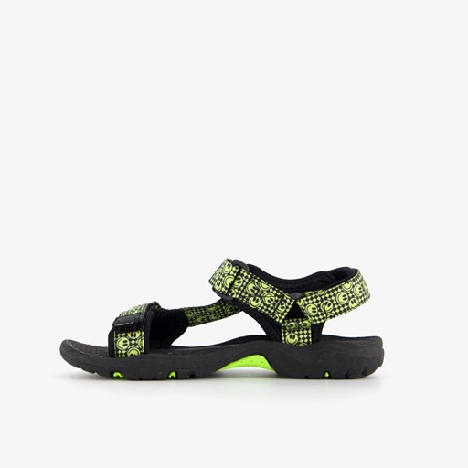 Jongens sandalen zwart geel