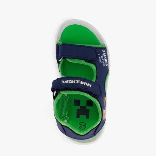Jongens sandalen met lichtjes blauw