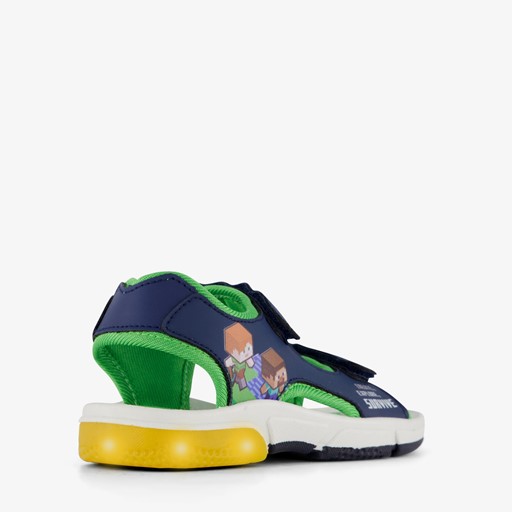 Jongens sandalen met lichtjes blauw