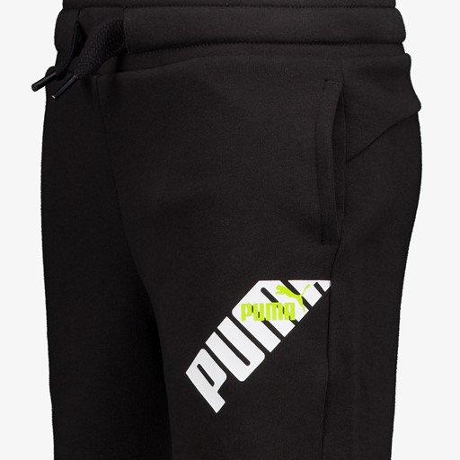 Power Graphic kinder short zwart