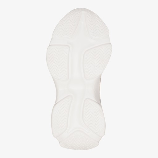 Meisjes dad sneakers met tijgerprint