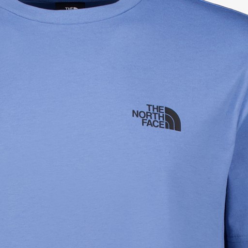 Simple Dome heren T-shirt blauw