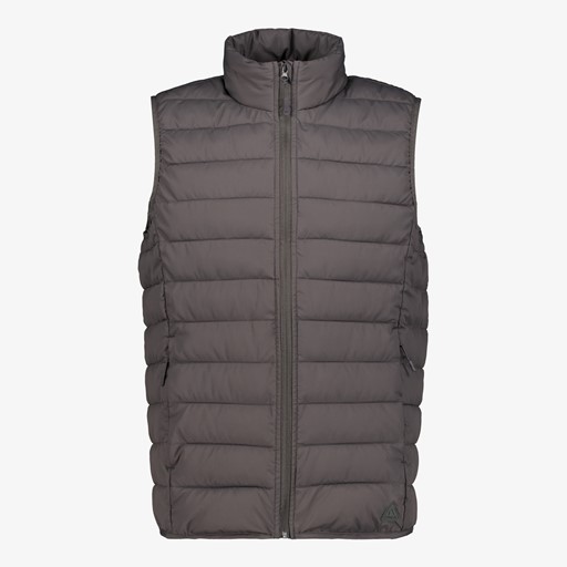 Heren bodywarmer grijs