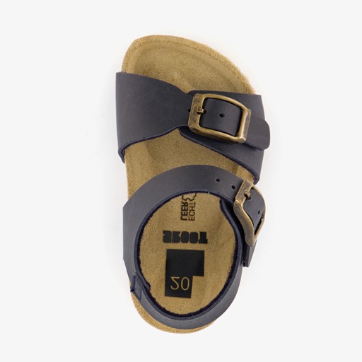 Bio kinder sandalen zwart