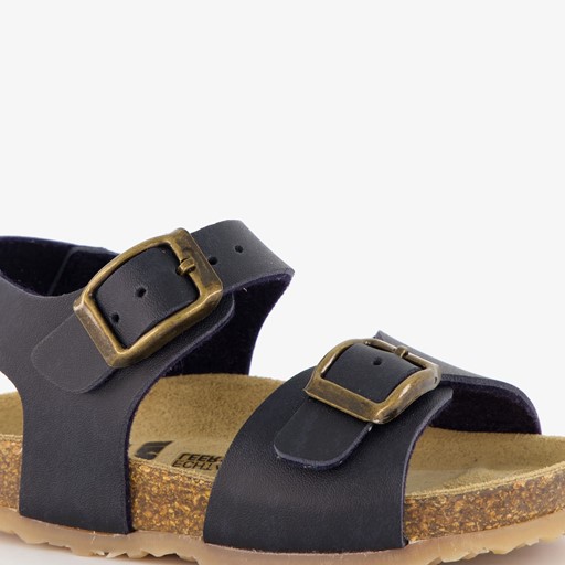 Bio kinder sandalen zwart