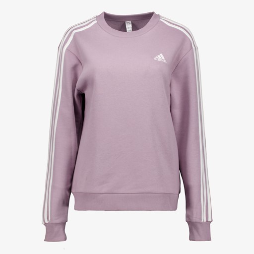 Adidas 3S fleece dames sweater lichtpaars