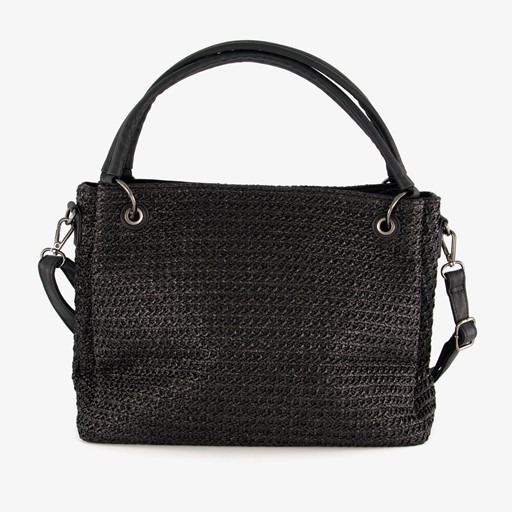 Dames stro tas zwart