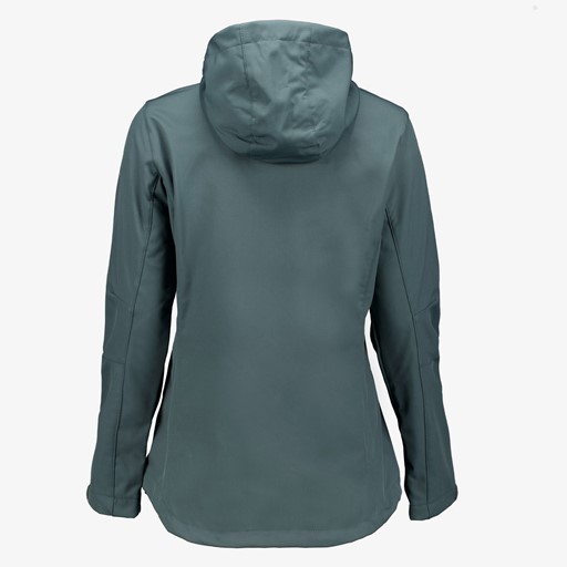 Dames softshell jas groen