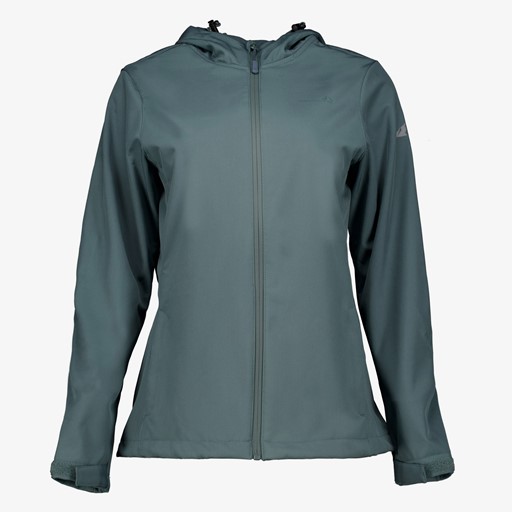 Dames softshell jas groen