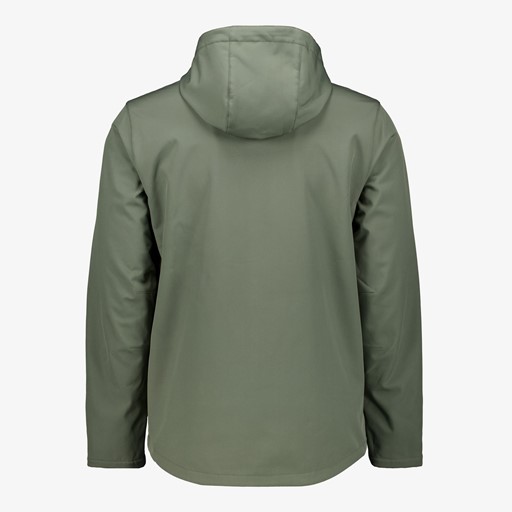 Heren softshell jas groen