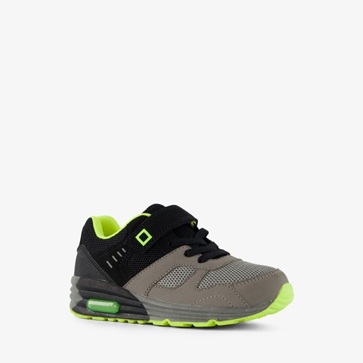 Jongens sneakers zwart/grijs