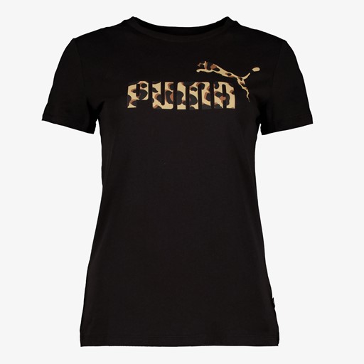 ESS+ Animal dames sport T-shirt zwart