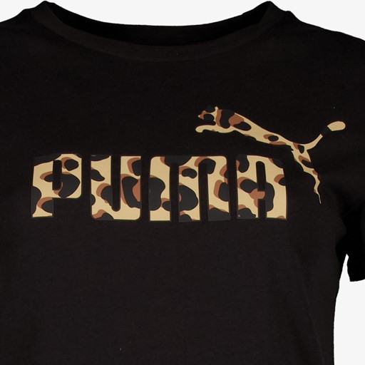 ESS+ Animal dames sport T-shirt zwart