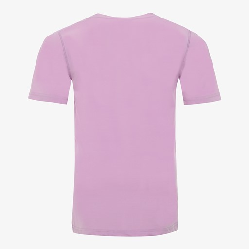Meisjes UV zwemshirt met korte mouwen lila