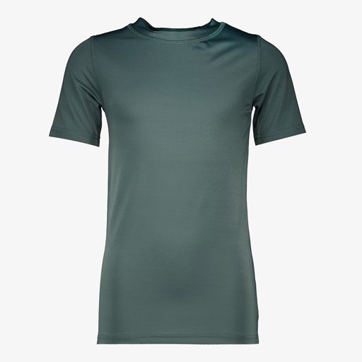 Jongens UV zwemshirt met korte mouwen groen