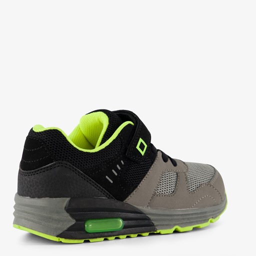 Jongens sneakers zwart/grijs