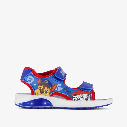 Kinder sandalen met lichtjes blauw