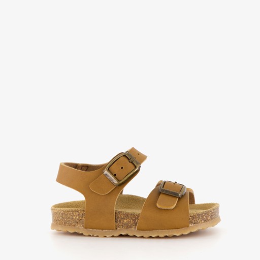 Bio kinder sandalen cognac bruin
