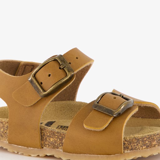 Bio kinder sandalen cognac bruin