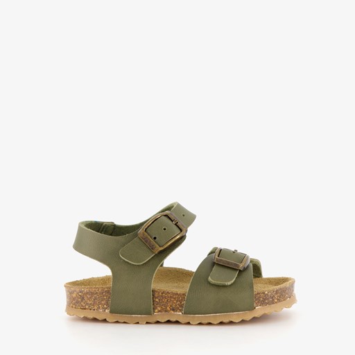 Bio kinder sandalen kaki groen
