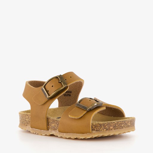 Bio kinder sandalen cognac bruin