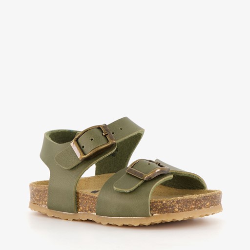 Bio kinder sandalen kaki groen