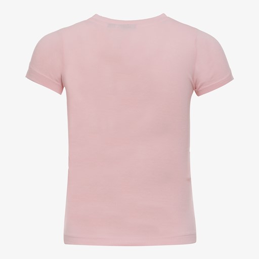 Meisjes T-shirt met zebra lichtroze