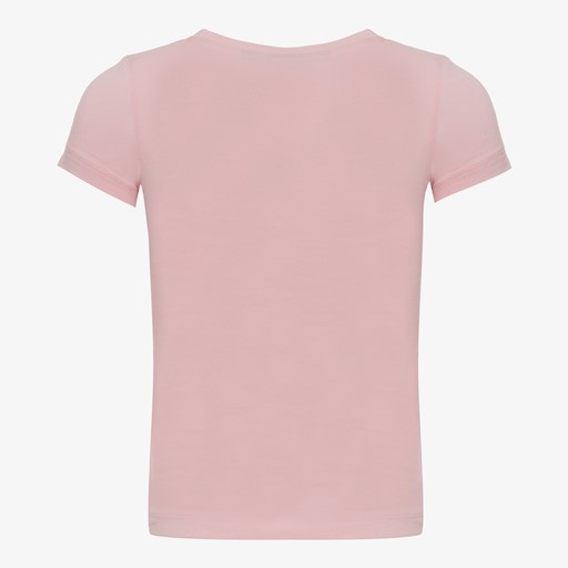 Meisjes T-shirt met tijgers lichtroze