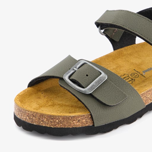 Kinder bio sandalen groen