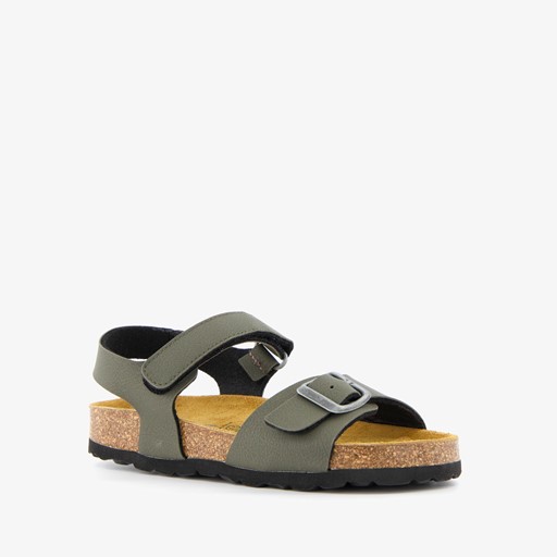 Kinder bio sandalen groen