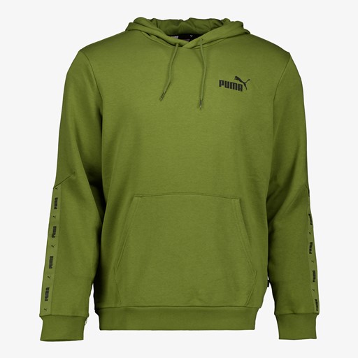 Essentials Big Logo heren hoodie donkergroen