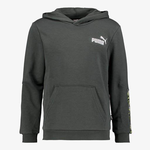 Essentials Tape Camo kinder hoodie grijs